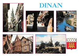 22 - Dinan - Multivues - Blasons - CPM - Voir Scans Recto-Verso - Dinan