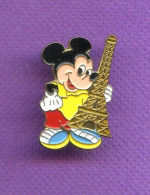 Rare Pins Disney Mickey Tour Eiffel Paris T227 - Disney