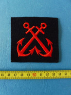 INSIGNE / PATCH MARINE NATIONALE FRANCAISE / ORIGINAL / 10 - Marine