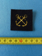 INSIGNE / PATCH MARINE NATIONALE FRANCAISE / ORIGINAL / 11 - Marine