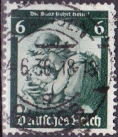 1935 - ALEMANIA - III REICH - REANEXION DEL SARRE - YVERT 525 - Usados