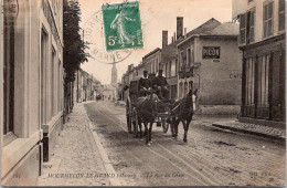 51 MOURMELON LE GRAND - LA RUE DU GENIE - Mourmelon Le Grand