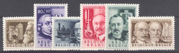 COB 973/78 Uitvinders-Les Inventeurs 1955 MNH-postfris-neuf Sans Charniere - Ongebruikt