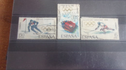 ESPAGNE TIMBRE   YVERT N° 1504.1506 - Used Stamps