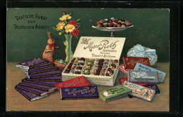 AK Reklame Für Moser-Roth Dessert-Bonbons Und Schokolade  - Landbouw