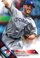 117 Liam Hendriks - Toronto Blue Jays - Carte Topps Baseball 2016 - Andere & Zonder Classificatie