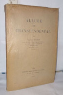 Allure Du Transcendental - Unclassified