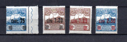 San Marino 1926 Old Set Overprinted Definitive Stamps (Michel 121/24) MNH - Ongebruikt