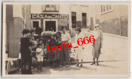 Fotografia Antiga * Grupo Diante Da CASA DO CANTO * Leixões * 1927 - Lugares