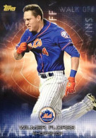 WOW-7 Wilmer Flores - New York Mets - Carte Topps Baseball Walk Off Wins 2016 - Altri & Non Classificati