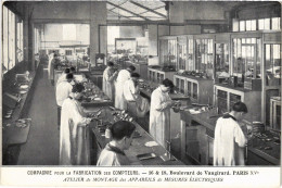 PC 75 FRANCE FACTORY PARIS METER AND MEASUREMENT FACTORY ELECTRIC (a56833) - Petits Métiers à Paris