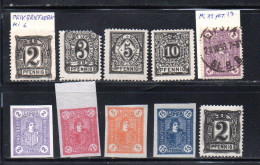 Deutschland, Privatpost  Leipzig, Kleines Los Mit 10 Briefmarken, Gest./mF. (20277E) - Private & Lokale Post