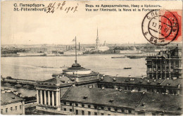 PC RUSSIA ST. PETERSBURG PETER AND PAUL FORT ADMIRALTY NEVA RIVER (a56327) - Russie