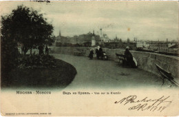 PC RUSSIA MOSCOW MOSKVA KREMLIN VIEW (a55719) - Rusland