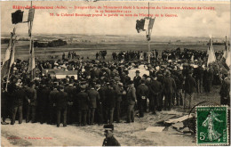 PC AVIATION PILOT AVIATOR LT. DE GRAILLY INAUGURATION MONUMENT (a54877) - Airmen, Fliers