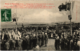 PC AVIATION PILOT AVIATOR LT. DE GRAILLY INAUGURATION MONUMENT (a54878) - Airmen, Fliers