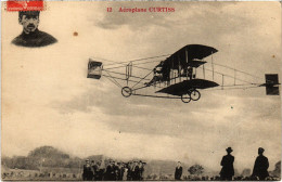 PC AVIATION PILOT AVIATOR CURTISS AEROPLANE (a54796) - Airmen, Fliers