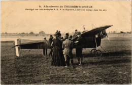 PC AVIATION AERODROME TOUSSUS-LE-NOBLE MONOPLAN R.E.P. (a54780) - Aerodrome