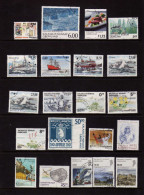 Groenland   -  (2006-2008) - Tableau -  Bateaux - Fleurs - Fossiles - Activites - Paysages - Obliteres - Used Stamps