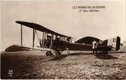 PC AVIATION AÉROPLANE FARMAN MILITAIRE (a54351) - Otros & Sin Clasificación