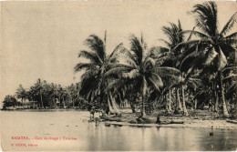 PC RAIATEA, COIN DE RIVAGE A TEVAITOA, Vintage Postcard (b53526) - Französisch-Polynesien