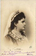 PC SERBIAN ROYALTY QUEEN DRAGA (a57663) - Royal Families