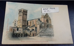 ASSISI Facciata Chiesa Inferiore Di S.Francesco ITALY POSTCARD EARLY UNDIVIDED BACK Unused - Other & Unclassified
