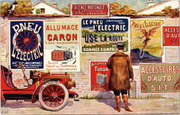 PC ADVERTISEMENT PNEUMATICS L'ELECTRIC TIRE (a57328) - Publicité