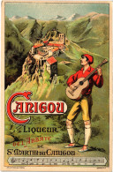 PC ADVERTISEMENT CANIGOU LIQUEUR ABBAYE ST-MARTIN-DU-CANIGOU ALCOHOL (a57278) - Advertising