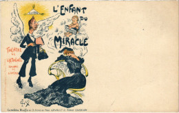PC ADVERTISEMENT ENFANT DU MIRACLE THEATRE (a57258) - Werbepostkarten