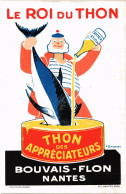 PC ADVERTISEMENT LE ROI DU THON BOUVAIS-FLON NANTES FRANCE FISHING (a57214) - Reclame