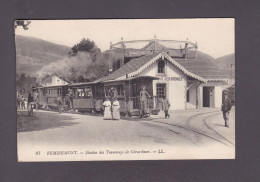 Vente Immediate (St Saint Etienne Les) Remiremont Vosges Station Des Tramways De Gerardmer ( Animée Tramway  3929) - Saint Etienne De Remiremont