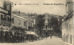 PC PORTUGAL CINTRA PRACA DE REPUBLICA, Vintage Postcard (b54267) - Andere & Zonder Classificatie