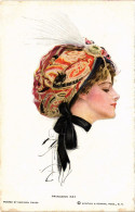 PC ARTIST SIGNED, HARRISON FISHER, PRINCESS PAT, Vintage Postcard (b54179) - Fisher, Harrison