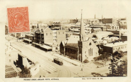 PC AUSTRALIA ADELAIDE SOUTH PULTENEY STREET, Vintage Postcard (b53844) - Adelaide
