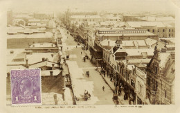 PC AUSTRALIA ADELAIDE RUNDLE STREET LOOKING WEST, Vintage Postcard (b53843) - Adelaide