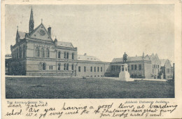 PC AUSTRALIA ADELAIDE UNIVERSITY BUILDINGS, Vintage Postcard (b53804) - Adelaide