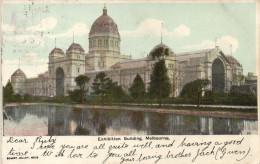 PC AUSTRALIA MELBOURNE EXHIBITION BUILDING, Vintage Postcard (b53802) - Melbourne