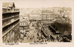 PC AUSTRALIA SYDNEY CIRCULAR QUAY N.S.W., Vintage Postcard (b53777) - Sydney