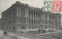 PC AUSTRALIA BRISBANE EXECUTIVE BUILDINGS, Vintage Postcard (b53779) - Brisbane