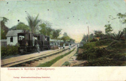 PC SURINAME EISENBAHN KOFFIEDJOMPO, Vintage Postcard (b53746) - Surinam