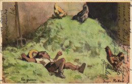 SCOUTS LA PAUSE THE BREAK, Vintage Postcard (b54419) - Pfadfinder-Bewegung