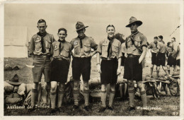 SCOUTS NETHERLANDS JAMBOREE SPECIAL CANCELLATION 1937, Vintage Postcard (b54399) - Padvinderij