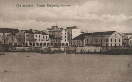 PC PORTUGAL AZORES PONTA DELGADA THE ARCADES, Vintage Postcard (b54353) - Açores