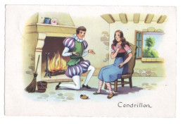 CENDRILLON - Conte De Charles Perrault - Le Prince Devant Cendrillon - Illustration - Fairy Tales, Popular Stories & Legends