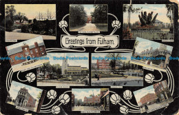 R125940 Greetings From Fulham. Multi View. 1911 - World