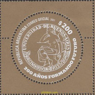 660977 MNH ARGENTINA 2021 BICENTENARIO DE LA UNIVERSIDAD DE BUENOS AIRES - Unused Stamps