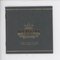 Aberfeldy Highland Single Malt Scotch Whisky - Distillerie Ecosse Fondée 1898 Par Dewar Livret 12 Pages 9X9 - Advertising