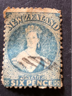 NEW ZEALAND  SG 135.   6d Blue - Usati