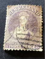 NEW ZEALAND  SG 118   3d Deep Mauve - Oblitérés